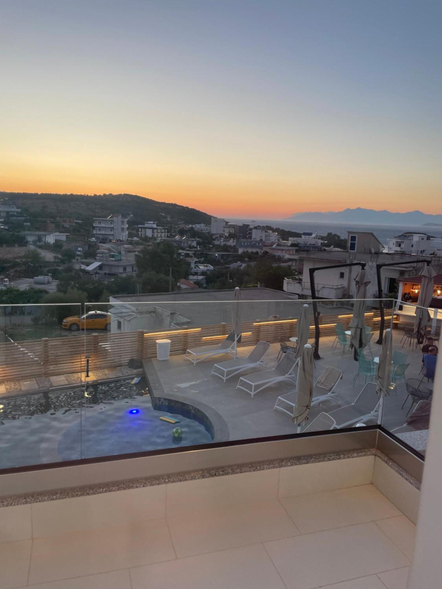 The View Hotel Ksamil Exterior foto